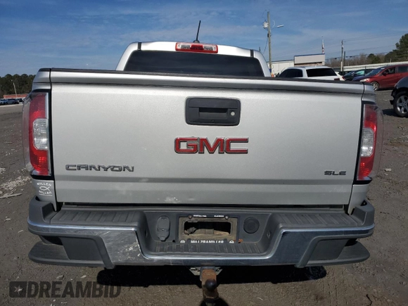 2016 GMC Canyon 2WD SLE with VIN 1GTG5CE35G1394409, listed as a Copart auction lot 42231535 with 103,275 mi miles and Salvage Title. Bid and sale history available at carsss.com. Image 6.