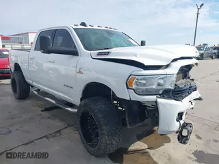 2020 Ram 2500 Big Horn with VIN 3C6UR5DL1LG115089, listed as a IAAI auction lot 41236581 with 90,797 mi miles. Bid and sale history available at carsss.com. Image 1.
