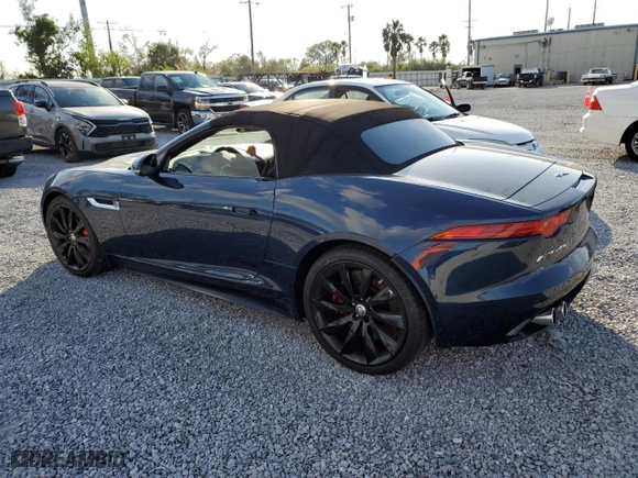 2014 Jaguar F-TYPE V8 S with VIN SAJWA6GL8EMK04380, listed as a Copart auction lot 86077804 with 0 mi miles and Salvage Title. Bid and sale history available at carsss.com. Image 2.