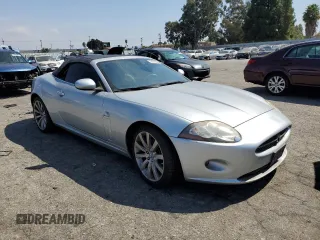 2007 Jaguar XK with VIN SAJDA44B975B03114, listed as a Copart auction lot 72181684 with 55,338 mi miles and Salvage Title. Bid and sale history available at carsss.com. Image 4.