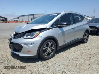 2017 Chevrolet Bolt EV Premier with VIN 1G1FX6S05H4127975, listed as a Copart auction lot 59052595 with 125,961 mi miles and Salvage title. Bid and sale history available at DreamBid. Image 1.