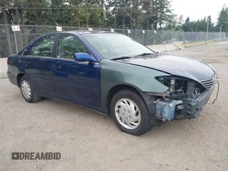 2005 Toyota Camry LE with VIN JTDBE30K353018978, listed as a IAAI auction lot 42508975 with 182,168 mi miles and . Bid and sale history available at DreamBid. Image 1.