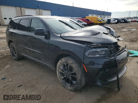 2023 Dodge Durango R/T with VIN 1C4SDJCT3PC657716, listed as a Copart auction lot 52312925 with 19,563 mi miles and Salvage title. Bid and sale history available at DreamBid. Image 4.