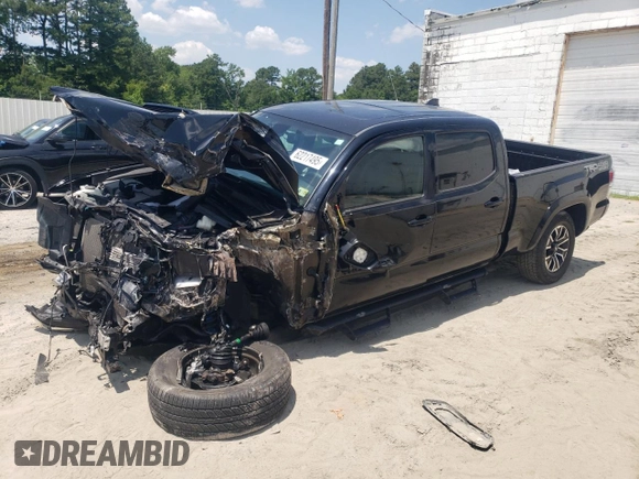 2020 Toyota Tacoma SR5 with VIN 3TMDZ5BN8LM090576, listed as a Copart auction lot 62217495 with 29,996 mi miles and Salvage title. Bid and sale history available at DreamBid. Image 1.