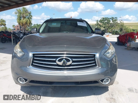 2016 Infiniti QX70 with VIN JN8CS1MU9GM671314, listed as a IAAI auction lot 42015268 with 122,850 mi miles and . Bid and sale history available at DreamBid. Image 12.