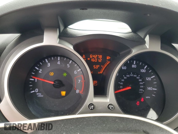 2015 Nissan Juke SL z VIN JN8AF5MV5FT551719, wystawiony jako Copart lot #48200805 z przebiegiem 64 278 mil mil oraz Szkoda całkowita • Salvage title. Historia ofert i sprzedaży dostępna na DreamBid. Obrazek 9.