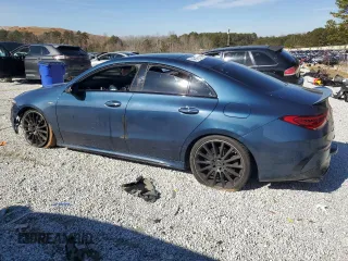 2021 Mercedes-Benz CLA with VIN W1K5J5BB5MN176359, listed as a Copart auction lot 42755525 with 40,311 mi miles and Salvage Title. Bid and sale history available at carsss.com. Image 2.