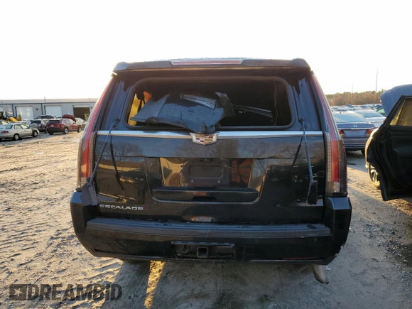 2017 Cadillac Escalade ESV Luxury z VIN 1GYS4HKJ0HR114616, wystawiony jako Copart lot #84195584 z przebiegiem Nie podano mil oraz Szkoda całkowita • Salvage title. Historia ofert i sprzedaży dostępna na DreamBid. Obrazek 6.