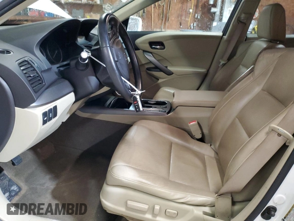 2015 Acura RDX Tech Pkg with VIN 5J8TB4H58FL030497, listed as a Copart auction lot 52017235 with 92,649 mi miles and Salvage Title. Bid and sale history available at carsss.com. Image 7.