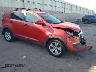 2013 Kia Sportage LX with VIN KNDPBCA26D7400149, listed as a Copart auction lot 57918635 with 66,100 mi miles and Salvage title. Bid and sale history available at DreamBid. Image 4.