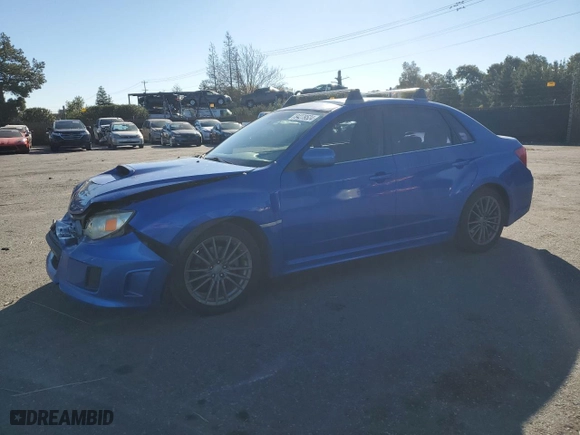 2012 Subaru Impreza Sedan WRX WRX with VIN JF1GV7E69CG017774, listed as a Copart auction lot 84279524 with 125,302 mi miles and Salvage Title. Bid and sale history available at carsss.com. Image 1.