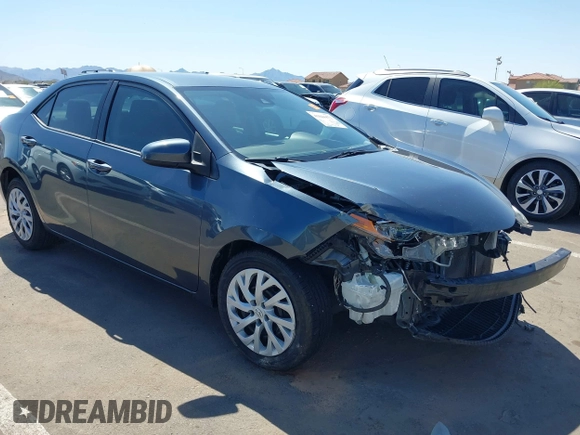2019 Toyota Corolla L z VIN 2T1BURHE9KC217993, wystawiony jako IAAI lot #41844472 z przebiegiem 126 470 mil mil oraz . Historia ofert i sprzedaży dostępna na DreamBid. Obrazek 1.