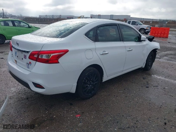 2019 Nissan Sentra S with VIN 3N1AB7AP2KY250628, listed as a IAAI auction lot 41441809 with 96,651 mi miles. Bid and sale history available at carsss.com. Image 4.