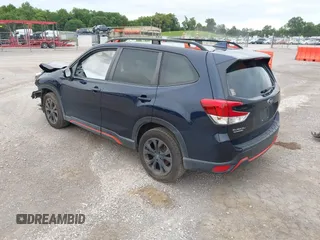 2020 Subaru Forester Special Sports with VIN JF2SKARC5LH604415, listed as a IAAI auction lot 42490314 with 124,959 mi miles and . Bid and sale history available at DreamBid. Image 3.