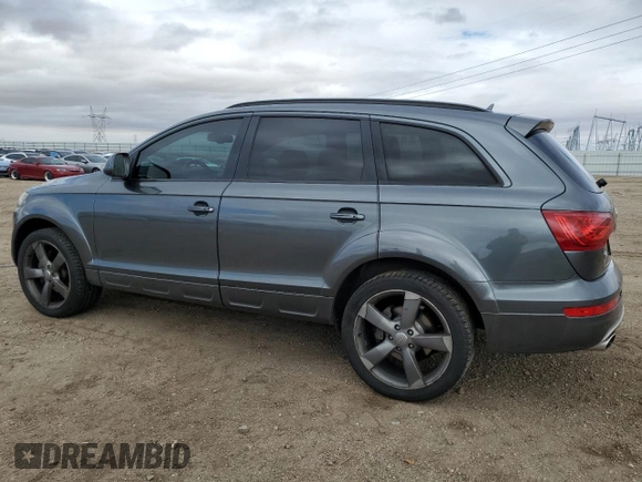 2015 Audi Q7 Premium Plus z VIN WA1LMAFE3FD015758, wystawiony jako Copart lot #48717595 z przebiegiem 139 096 mil mil oraz Szkoda całkowita • Salvage title. Historia ofert i sprzedaży dostępna na DreamBid. Obrazek 2.