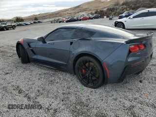 2019 Chevrolet Corvette Grand Sport 1LT with VIN 1G1YW2D77K5112524, listed as a Copart auction lot 86194904 with 33,679 mi miles and Salvage title. Bid and sale history available at DreamBid. Image 2.