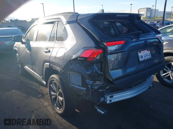 2024 Toyota RAV4 Hybrid XLE Premium with VIN 4T3B6RFV4RU159918, listed as a IAAI auction lot 42662990 with 16,010 mi miles and . Bid and sale history available at DreamBid. Image 3.