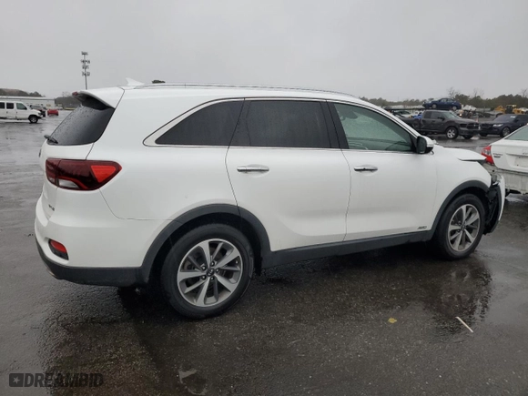 2019 Kia Sorento EX V6 with VIN 5XYPHDA55KG528347, listed as a Copart auction lot 82652904 with 93,105 mi miles and Non Repairable. Bid and sale history available at carsss.com. Image 3.