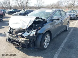 2012 Hyundai Elantra GLS with VIN 5NPDH4AE4CH149904, listed as a IAAI auction lot 41452754 with 117,148 mi miles. Bid and sale history available at carsss.com. Image 2.