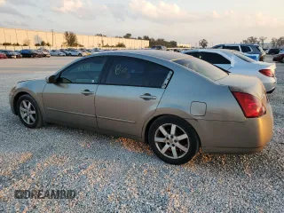 2005 Nissan Maxima 3.5 SL with VIN 1N4BA41E25C806926, listed as a Copart auction lot 76055734 with 163,131 mi miles and Salvage Title. Bid and sale history available at carsss.com. Image 2.