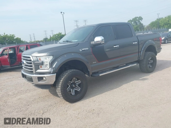 2016 Ford F-150 XLT with VIN 1FTEW1EG9GFA58647, listed as a IAAI auction lot 42492607 with 80,933 mi miles and . Bid and sale history available at DreamBid. Image 17.