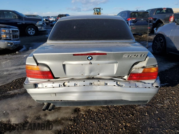 1998 BMW 3 Series 328ic with VIN WBABK7332WET66892, listed as a Copart auction lot 88517365 with 237,178 mi miles and Salvage Title. Bid and sale history available at carsss.com. Image 6.
