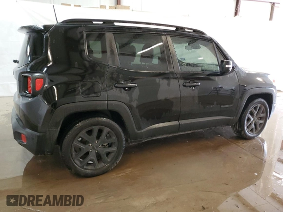 2018 Jeep Renegade Altitude with VIN ZACCJABB1JPH43826, listed as a Copart auction lot 54524815 with 70,638 mi miles and Clean Title. Bid and sale history available at DreamBid. Image 3.