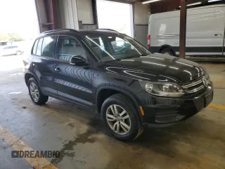2017 Volkswagen Tiguan S with VIN WVGAV7AX1HK003656, listed as a Copart auction lot 51873655 with 100,266 mi miles and Clean Title. Bid and sale history available at DreamBid. Image 4.