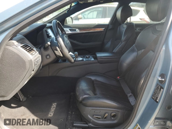 2018 Genesis G80 Sport with VIN KMHGN4JB0JU225029, listed as a Copart auction lot 53873475 with 93,213 mi miles and Salvage title. Bid and sale history available at DreamBid. Image 7.