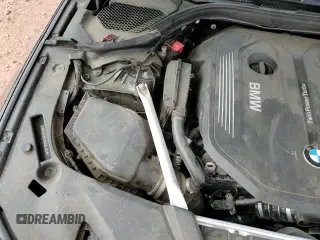 2018 BMW 5 Series 540i with VIN WBAJE5C53JWA94383, listed as a Copart auction lot 80821955 with 58,895 mi miles and Salvage title. Bid and sale history available at DreamBid. Image 13.