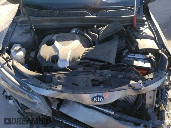 2014 Kia Optima SXL Turbo with VIN 5XXGR4A68EG264815, listed as a Copart auction lot 46736575 with 109,641 mi miles and Salvage Title. Bid and sale history available at DreamBid. Image 13.