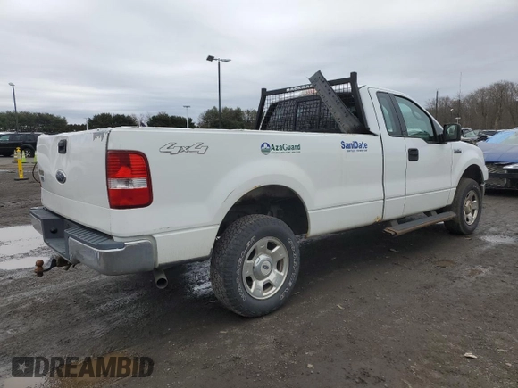 2004 Ford F-150 XL with VIN 1FTRF14W24NA80971, listed as a Copart auction lot 48242325 with 150,293 mi miles and Salvage Title. Bid and sale history available at DreamBid. Image 3.