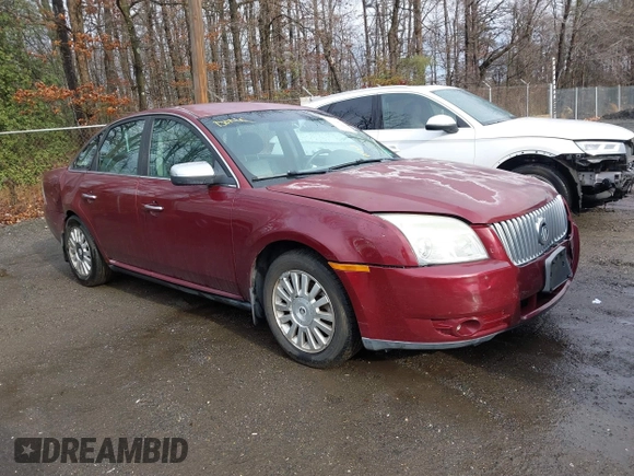 2008 Mercury Sable with VIN 1MEHM40W28G604539, listed as a IAAI auction lot 41474627 with 79,346 mi miles. Bid and sale history available at carsss.com. Image 1.