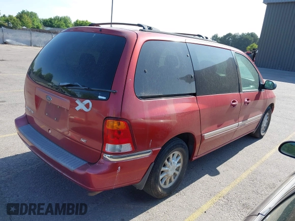 1999 Ford Windstar SE z VIN 2FMZA5242XBB02440, wystawiony jako IAAI lot #42506624 z przebiegiem 157 395 mil mil oraz . Historia ofert i sprzedaży dostępna na DreamBid. Obrazek 4.