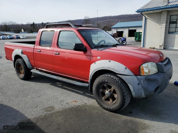2002 Nissan Frontier 2WD SE with VIN 1N6ED29X62C378666, listed as a Copart auction lot 46736285 with 206,923 mi miles and Clean Title. Bid and sale history available at carsss.com. Image 4.