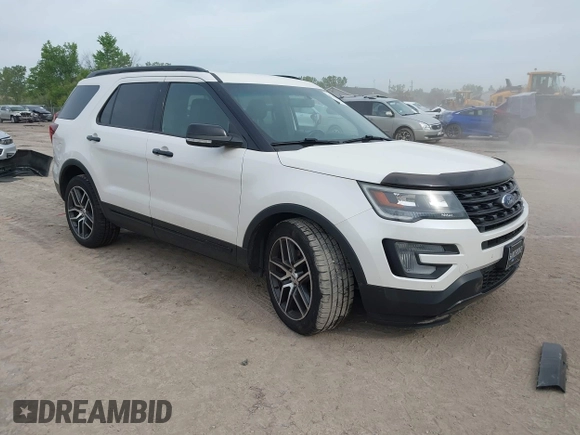 2016 Ford Explorer Sport with VIN 1FM5K8GT2GGD00263, listed as a IAAI auction lot 42341507 with 111,710 mi miles and . Bid and sale history available at DreamBid. Image 1.