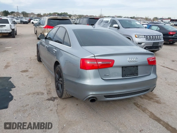 2015 Audi A6 3.0T Premium Plus with VIN WAUFGAFC9FN047047, listed as a IAAI auction lot 41328488 with 83,840 mi miles. Bid and sale history available at carsss.com. Image 3.