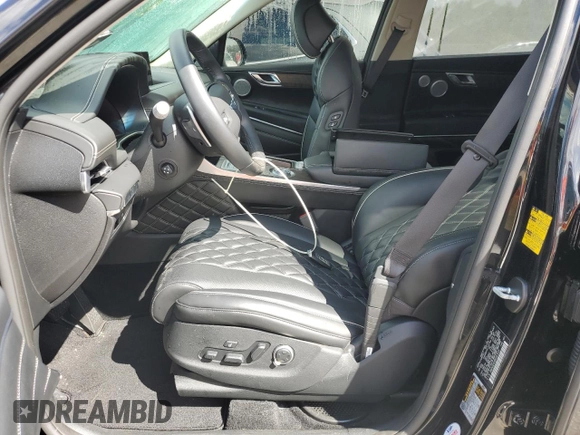 2024 Genesis GV80 Prestige Signature с VIN KMUHCESC8RU167319, выставлен на аукционе Copart как лот 74334074 с пробегом Не указан миль и На запчасти • Non repairable. История ставок и продаж доступна на DreamBid. Изображение 7.