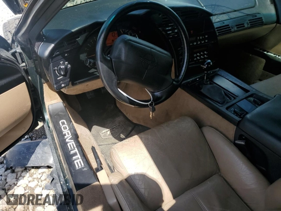 1994 Chevrolet Corvette with VIN 1G1YY22P9R5104819, listed as a Copart auction lot 55630535 with 75,430 mi miles and Salvage title. Bid and sale history available at DreamBid. Image 8.