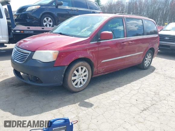 2014 Chrysler Town & Country Touring with VIN 2C4RC1BG4ER363638, listed as a IAAI auction lot 42080155 with 247,178 mi miles. Bid and sale history available at carsss.com. Image 2.