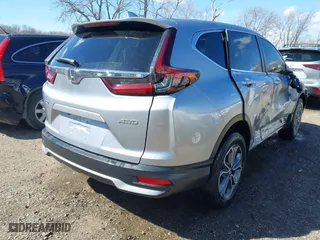 2022 Honda CR-V EX-L with VIN 7FARW2H86NE002084, listed as a IAAI auction lot 41863202 with 42,241 mi miles. Bid and sale history available at carsss.com. Image 4.