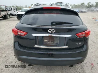 2009 Infiniti FX35 with VIN JNRAS18U09M102867, listed as a Copart auction lot 50351075 with 131,304 mi miles and Salvage Title. Bid and sale history available at carsss.com. Image 6.