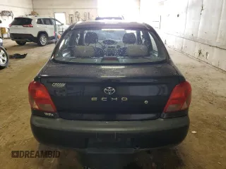 2002 Toyota ECHO with VIN JTDBT123420221990, listed as a Copart auction lot 55537965 with 238,248 mi miles and Clean Title. Bid and sale history available at DreamBid. Image 6.
