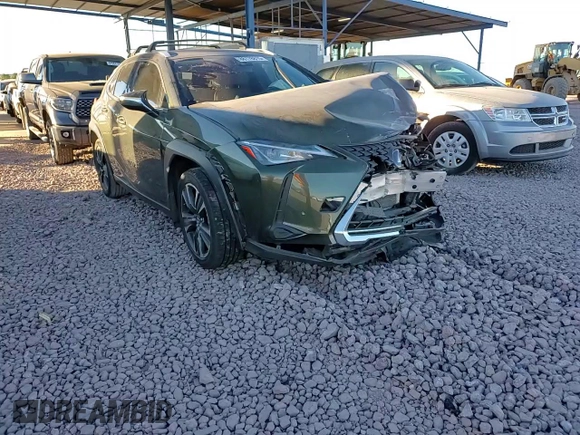2022 Lexus UX 250h with VIN JTHX9JBHXN2055837, listed as a Copart auction lot 88178815 with 69,913 mi miles and Salvage title. Bid and sale history available at DreamBid. Image 11.