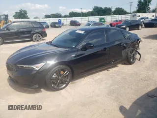 2025 Acura Integra w/A-Spec Package with VIN 19UDE4H33SA010464, listed as a Copart auction lot 59153885 with 4,362 mi miles and Salvage title. Bid and sale history available at DreamBid. Image 1.