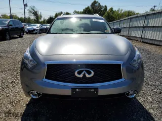 2017 Infiniti QX70 with VIN JN8CS1MW9HM416391, listed as a Copart auction lot 69823174 with 35,846 mi miles and Salvage Title. Bid and sale history available at carsss.com. Image 5.