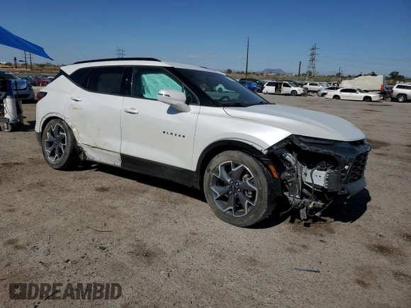 2020 Chevrolet Blazer RS z VIN 3GNKBERS4LS622402, wystawiony jako Copart lot #62028845 z przebiegiem 64 632 mil mil oraz Szkoda całkowita • Salvage title. Historia ofert i sprzedaży dostępna na DreamBid. Obrazek 4.
