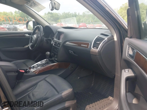 2012 Audi Q5 Premium Plus with VIN WA1LFAFPXCA138885, listed as a IAAI auction lot 42477866 with 180,259 mi miles and . Bid and sale history available at DreamBid. Image 5.
