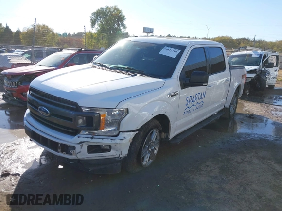 2018 Ford F-150 XL with VIN 1FTEW1EG1JKE29623, listed as a IAAI auction lot 40615703 with 122,846 mi miles and . Bid and sale history available at DreamBid. Image 17.