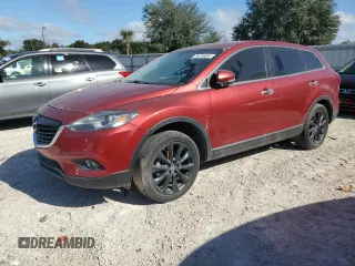 2015 Mazda CX-9 Grand Touring with VIN JM3TB2DAXF0455492, listed as a Copart auction lot 86256844 with 0 mi miles and Clean Title. Bid and sale history available at carsss.com. Image 1.